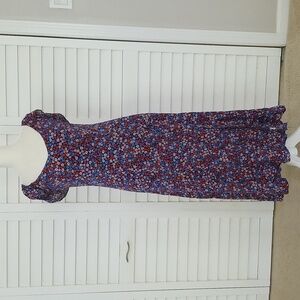 *SOLD* Mahina Midi Floral Dress (S)